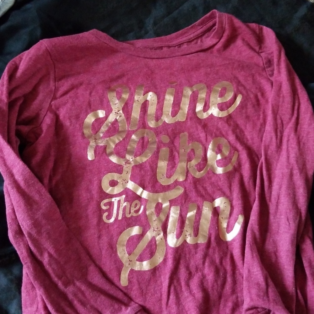 Long sleeve girls blouse